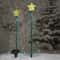 LED Solar Wrought Iron Star Christmas Tree Lights Waterproof Outdoor Patio Garden Decorative Lawn 0
