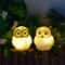 Solar Owl Garden Statue Light Waterproof Outdoor Decorative Landscape Ornament For Yards Pathways 2