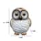 Solar Owl Garden Statue Light Waterproof Outdoor Decorative Landscape Ornament For Yards Pathways 4