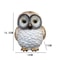 Solar Owl Garden Statue Light Waterproof Outdoor Decorative Landscape Ornament For Yards Pathways 4