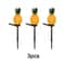 LED Solar Pineapple Yard Lamp Waterproof Simulation Landscape Stake Light For Garden Lawn 8