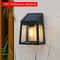 Solar Tungsten Wall Washer Light Outdoor Waterproof Pathway Fence Lamp For Garden Decoration 3