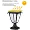Solar Column Pillar Light Waterproof Outdoor LED Deck Post Cap Lamp For Garden Landscape Decor 4