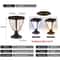 Solar Column Pillar Light Waterproof Outdoor LED Deck Post Cap Lamp For Garden Landscape Decor 6
