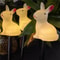 5Pack SolarPowered Rabbit Easter Bunny Lights Waterproof Outdoor LED Garden Pathway Decorations 5