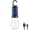 Solar Powered LED Camping Lantern Waterproof Handheld 100LM Light With USB Charging For Outdoor BB 8