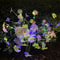 Solar Powered Chrysanthemum Stake Lights RGB Waterproof Outdoor Landscape Lighting For Garden Pat 3