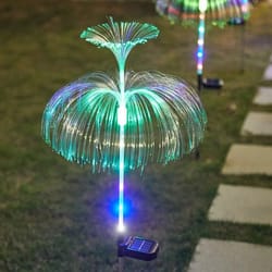 solar powered jellyfish lights | 7-color changing outdoor garden & festival yard decor