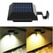 Solar LED Outdoor Security Street Light IP65 Waterproof DusktoDawn Flood Light For Patio Entryway 1