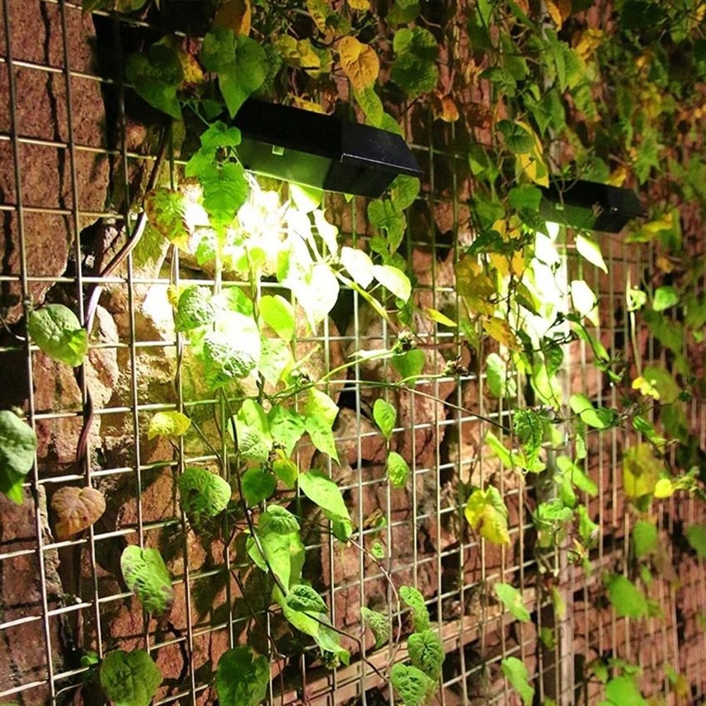 Solar LED Outdoor Security Street Light IP65 Waterproof DusktoDawn Flood Light For Patio Entryway 2