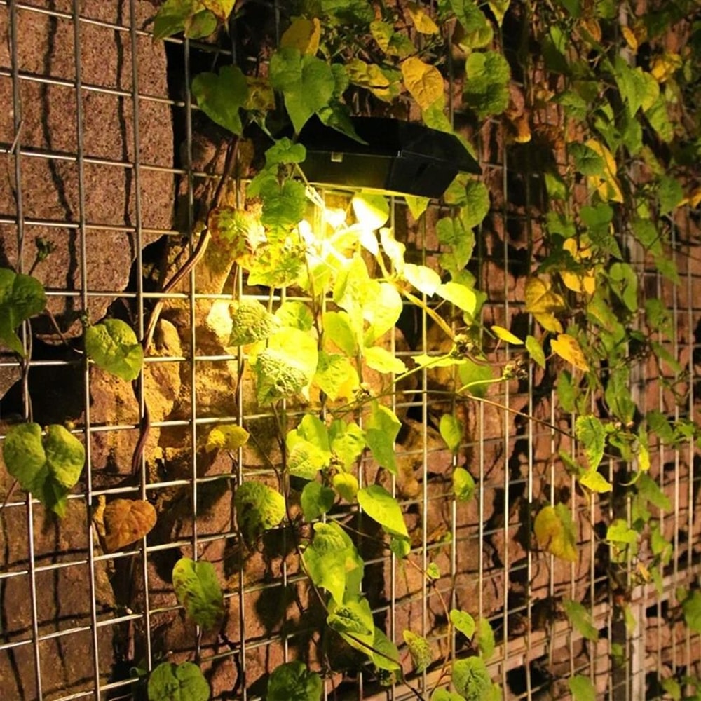 Solar LED Outdoor Security Street Light IP65 Waterproof DusktoDawn Flood Light For Patio Entryway 3