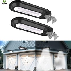 18-led solar gutter & wall light | ip65 waterproof human body induction outdoor security lamp