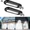 18LED Solar Gutter Wall Light IP65 Waterproof Human Body Induction Outdoor Security Lamp 0