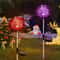 Solar Dandelion Aluminum Wire Ball Light Waterproof Outdoor LED Landscape Lamp Garden Decoration 1