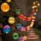 Moroccan Solar Globe String Lights Colorful Waterproof Fairy Lighting For Garden Fence Christmas 7