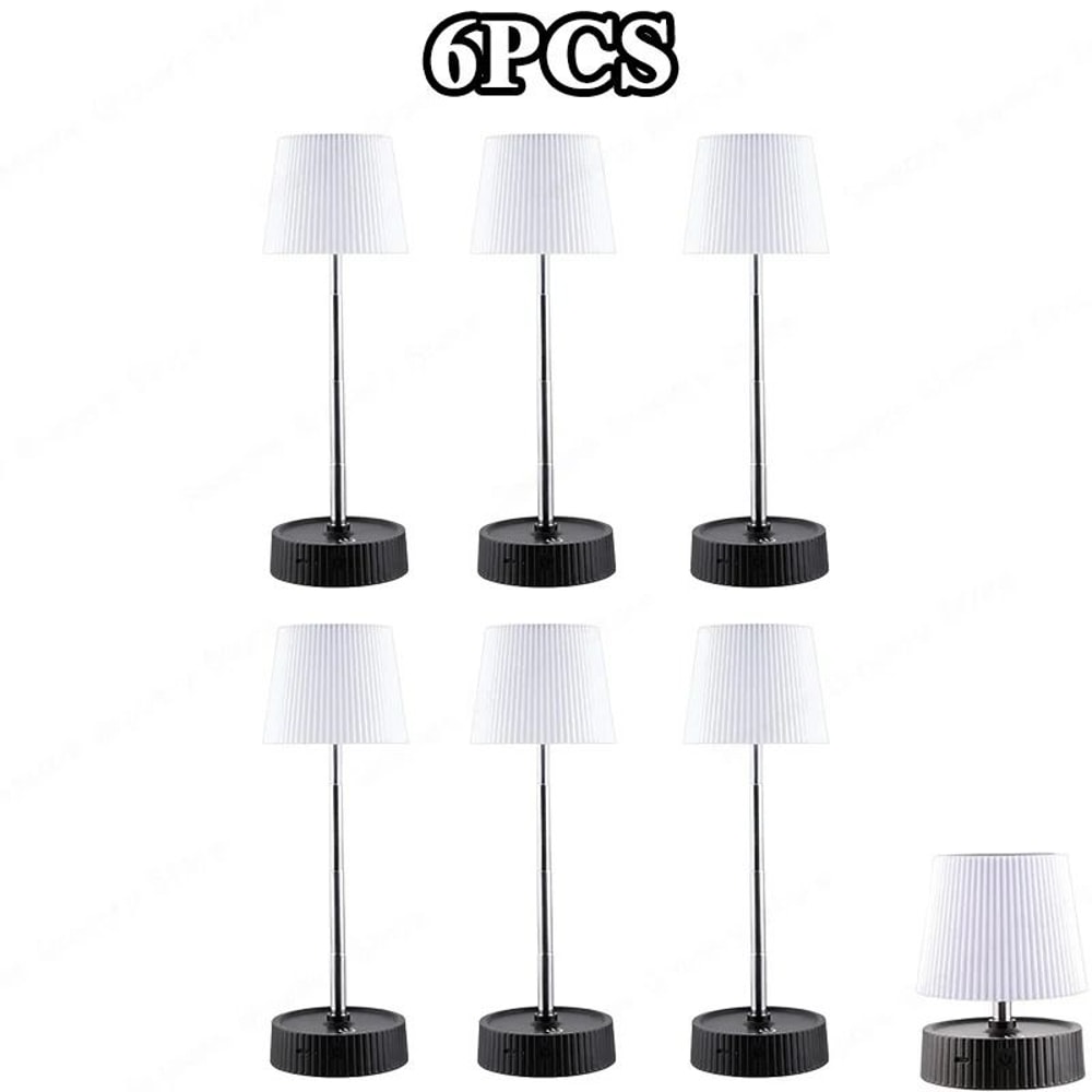 Mini Solar Folding Table Lamp Rechargeable 17LED Outdoor Night Light Desktop Floor Lamp 9