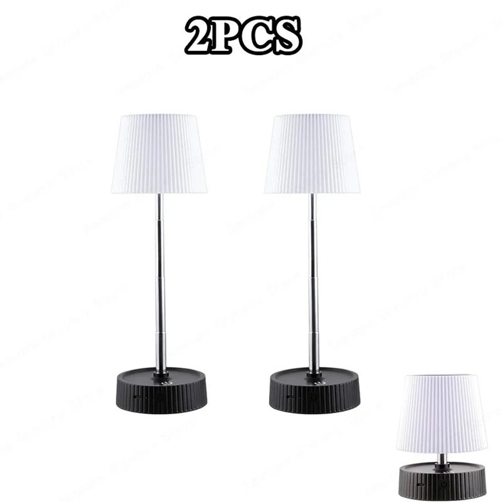 Mini Solar Folding Table Lamp Rechargeable 17LED Outdoor Night Light Desktop Floor Lamp 8