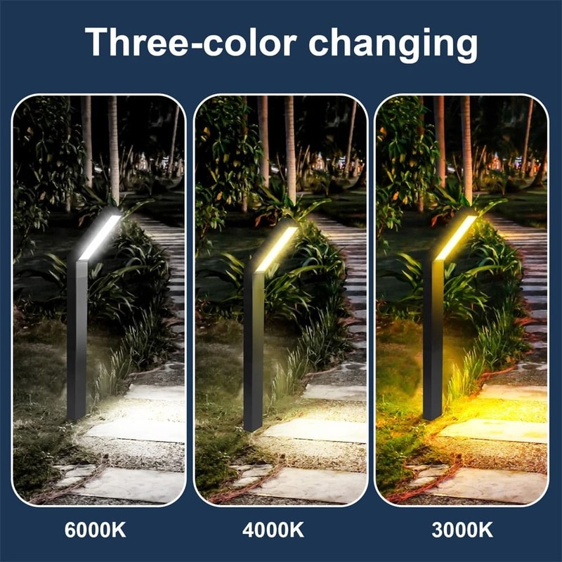 Solar Pathway Outdoor Lights IP65 Waterproof Garden Landscape Lamps For Lawn Walkway 1