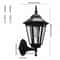 Vintage Solar Flame Hanging Lantern IP65 Waterproof 400LM LED Outdoor Wall Lamp For Patio Fence G 7