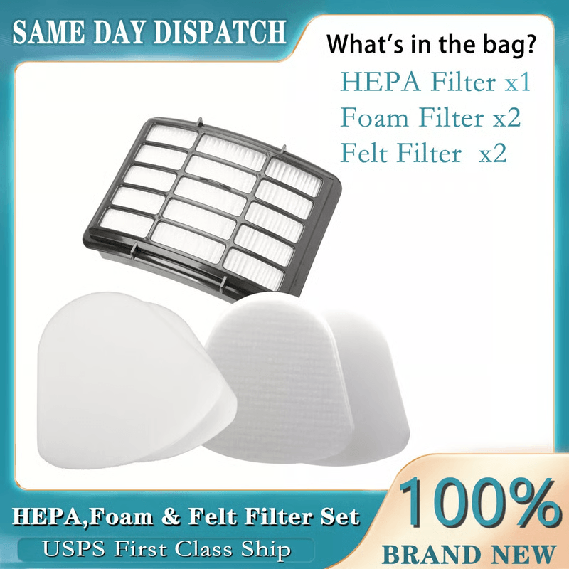 Vacuum Filter Replacement Kit For Shark Navigator Fits NV350 NV360 NV370 XFF350 XHF350 1