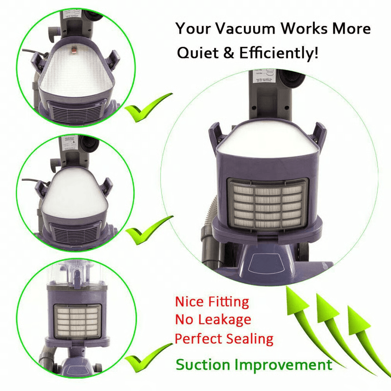 Vacuum Filter Replacement Kit For Shark Navigator Fits NV350 NV360 NV370 XFF350 XHF350 7