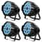 UKing 18 LED Par Stage Light 200W RGBW 4in1 DMX512 Professional Lighting For DJ Disco Parties 1