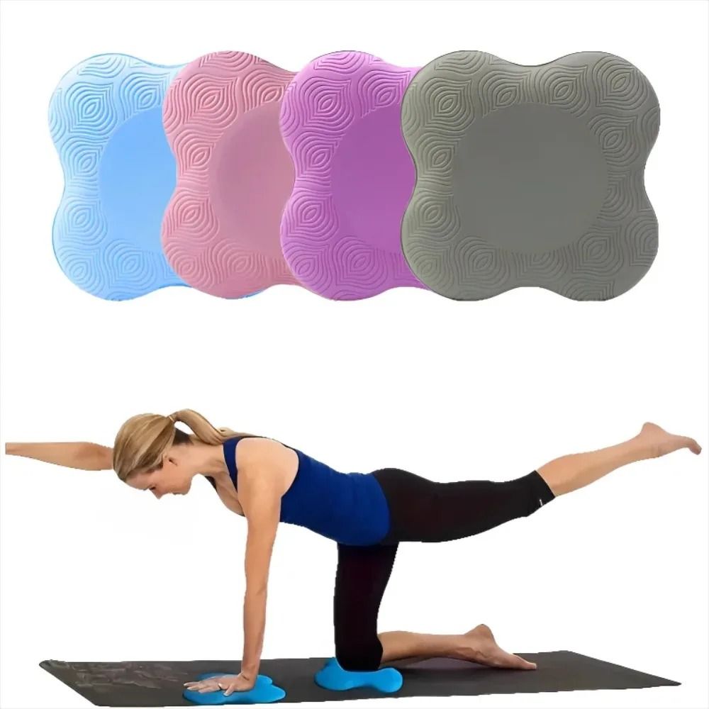 Thickened TPE AntiSlip Yoga Knee Pad Soft SlowRebound Cushion For Knees Elbows Professional Fitn 0