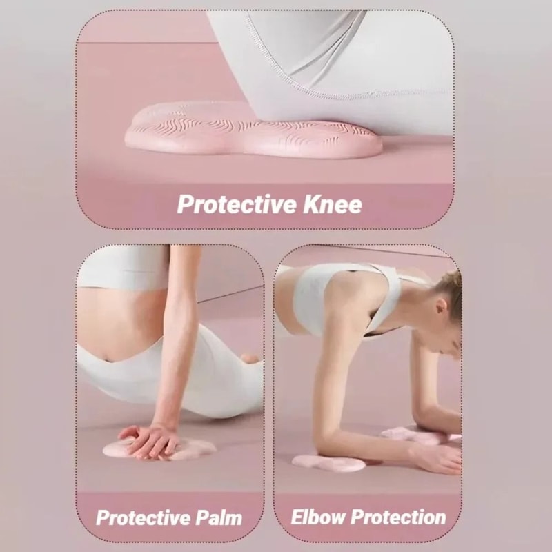 Thickened TPE AntiSlip Yoga Knee Pad Soft SlowRebound Cushion For Knees Elbows Professional Fitn 3