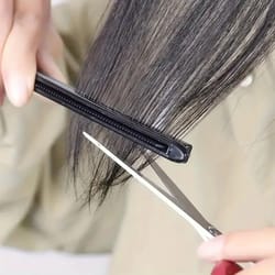 hairdressing v-comb straightening tool | professional salon splint comb for styling & wigs