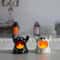 Halloween Ghost Candle Holder LED Candlestick Lighting Spooky Party Decoration 314 CeramicStyle 1