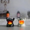 Halloween Ghost Candle Holder LED Candlestick Lighting Spooky Party Decoration 314 CeramicStyle 1