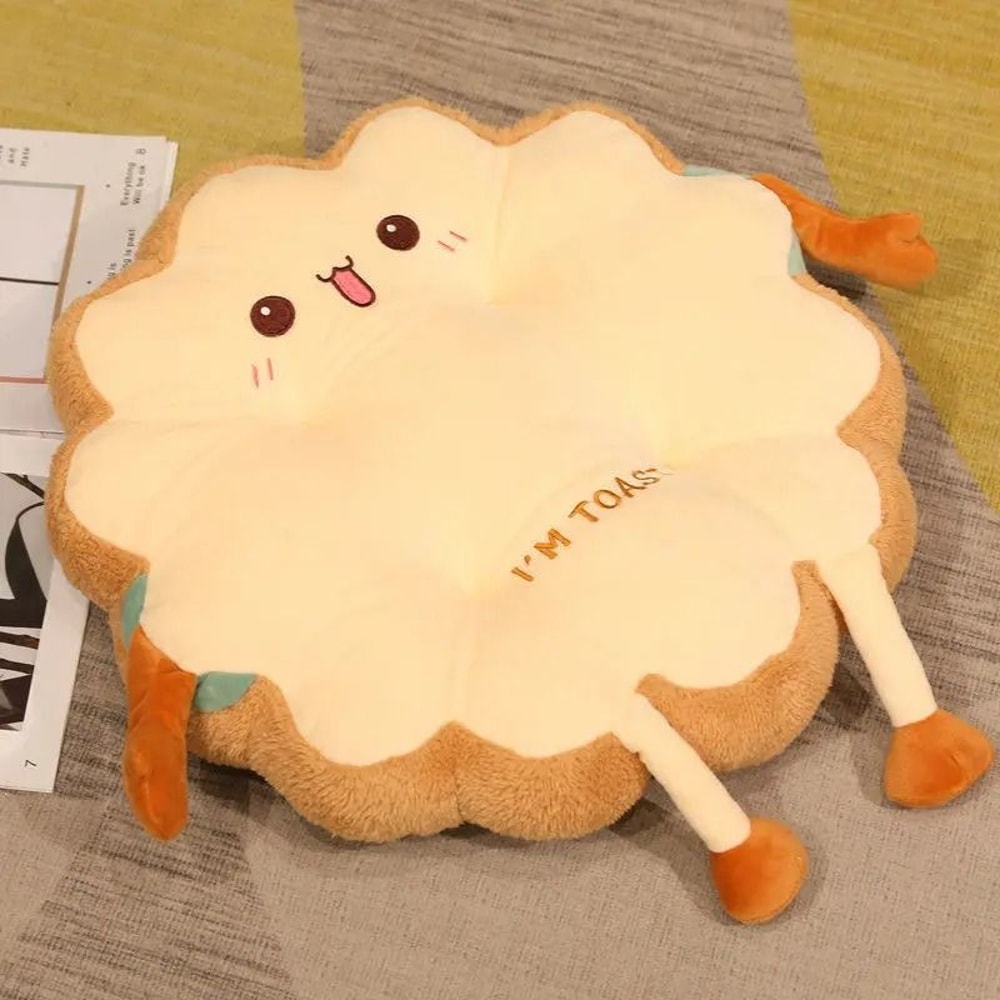 Super Cute Plush Chair Cushion NonSlip Square Round Butt Cushion With TieRope Decorative Seat Pa 8