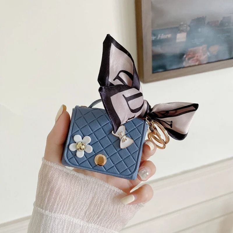 Luxury Leather Bag Shell For AirPods Pro 2 Professional Bluetooth Headset Charging Box Cover 9