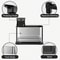 3in1 Kitchen Stainless Steel Soap Dispenser And Sink Organizer Professional Tableware Drain Rack 2