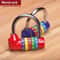 Red 5Letter Combination Padlock Professional Zinc Alloy Code Lock For Gym Travel Security 0