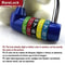 Red 5Letter Combination Padlock Professional Zinc Alloy Code Lock For Gym Travel Security 9