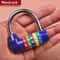 Red 5Letter Combination Padlock Professional Zinc Alloy Code Lock For Gym Travel Security 3