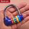 Red 5Letter Combination Padlock Professional Zinc Alloy Code Lock For Gym Travel Security 3
