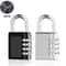 2PCS 4Digit Combination Padlocks Waterproof Zinc Alloy Security For School Gym Lockers 0