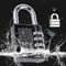 2PCS 4Digit Combination Padlocks Waterproof Zinc Alloy Security For School Gym Lockers 3
