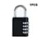 2PCS 4Digit Combination Padlocks Waterproof Zinc Alloy Security For School Gym Lockers 9