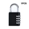 2PCS 4Digit Combination Padlocks Waterproof Zinc Alloy Security For School Gym Lockers 9