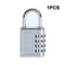 2PCS 4Digit Combination Padlocks Waterproof Zinc Alloy Security For School Gym Lockers 10