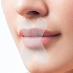 transparent anti-snoring mouth tape | breathable nasal strips & sleeping aid | professional snore stopper