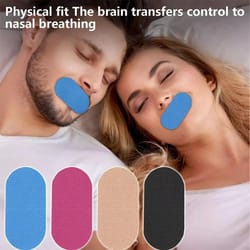 30pcs professional anti-snoring sleep strips | gentle mouth tape for breathing correction & better sleep
