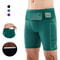 Mens MulPockets Compression Shorts 30 Quick Dry Marathon Running Exercise Training Tights 0