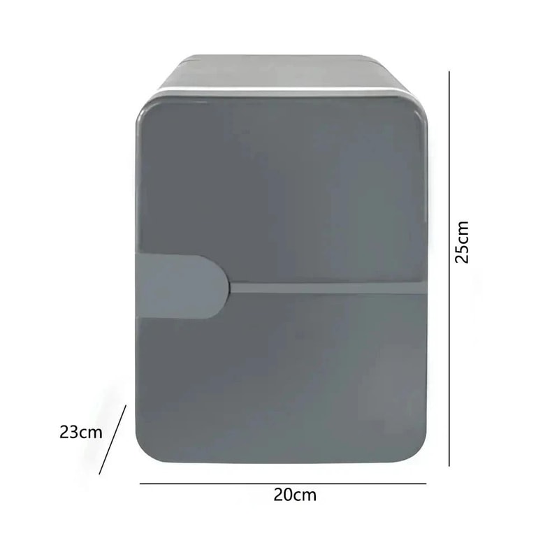 6L Car Mini Fridge Beauty Refrigerator Portable Semiconductor Skincare Makeup CoolerHeater 6