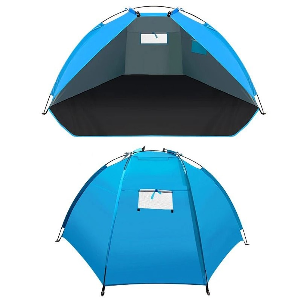 Outdoor Sunshade Shelter UVProtective Fishing Picnic Awning Ultralight 220cm Camping Tent 4