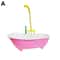 Parrot Automatic Intelligent Bird Shower Bathtub BatteryPowered Cage Bath For Parakeets Cute Hous 6