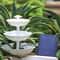 Solar Bird Bath Water Fountain Detachable DIY MultiTier Fountain Professional Garden Decoration 2